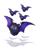 Asas do Batman Roxas